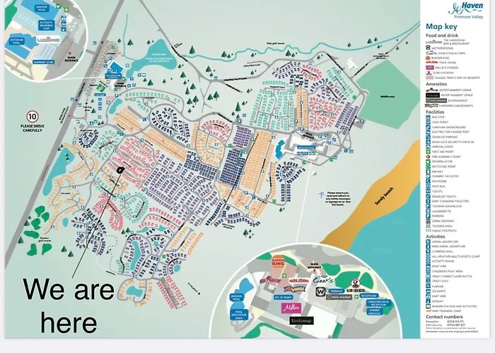 Beech Rise, Primrose Valley, Campingplatz